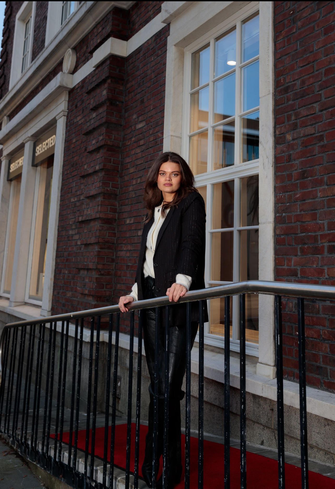 Lulu Strikket Cardigan - Hvit/ Snow White